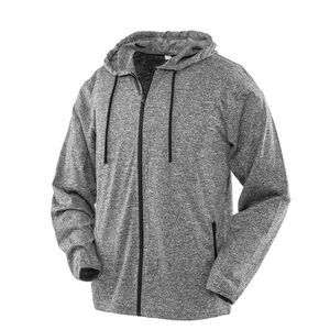Spiro Mens  Hoodie / Grey Marl